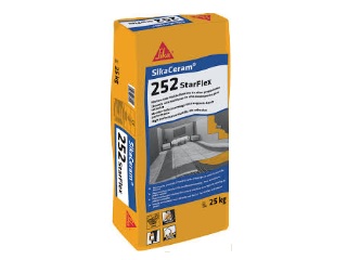 SIKA-  Sikaceram 252 starflex 25kg blanco C2TES1 